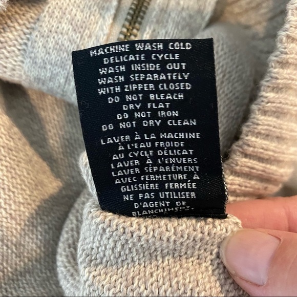 Lady Hathaway Printed Zip Up Knit Sweater Jacket - Picture 6 of 11